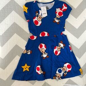 Super Mario toad dress size xtra small girls